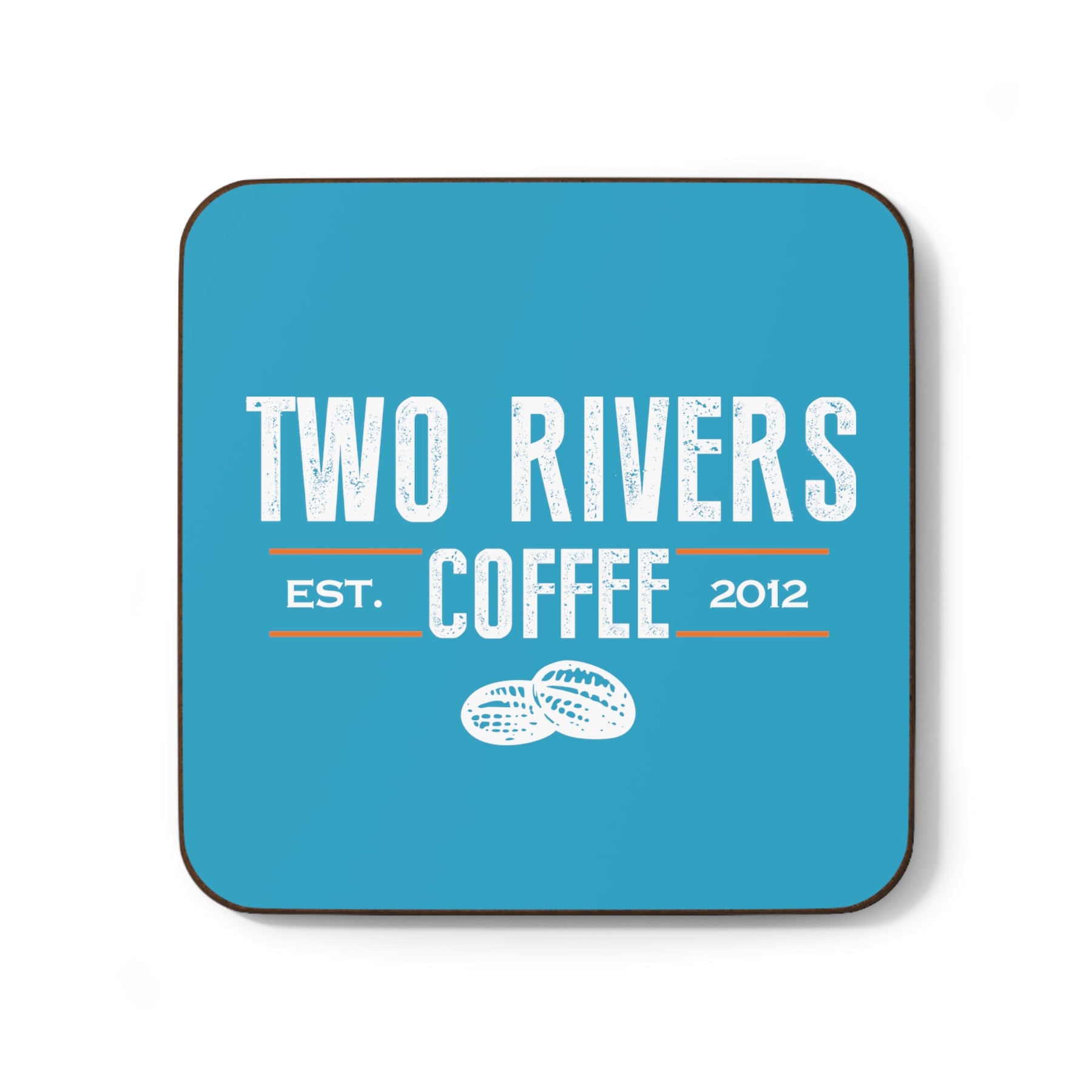 Two Rivers Coffee Logo Coasters - Two Rivers Coffee Direct