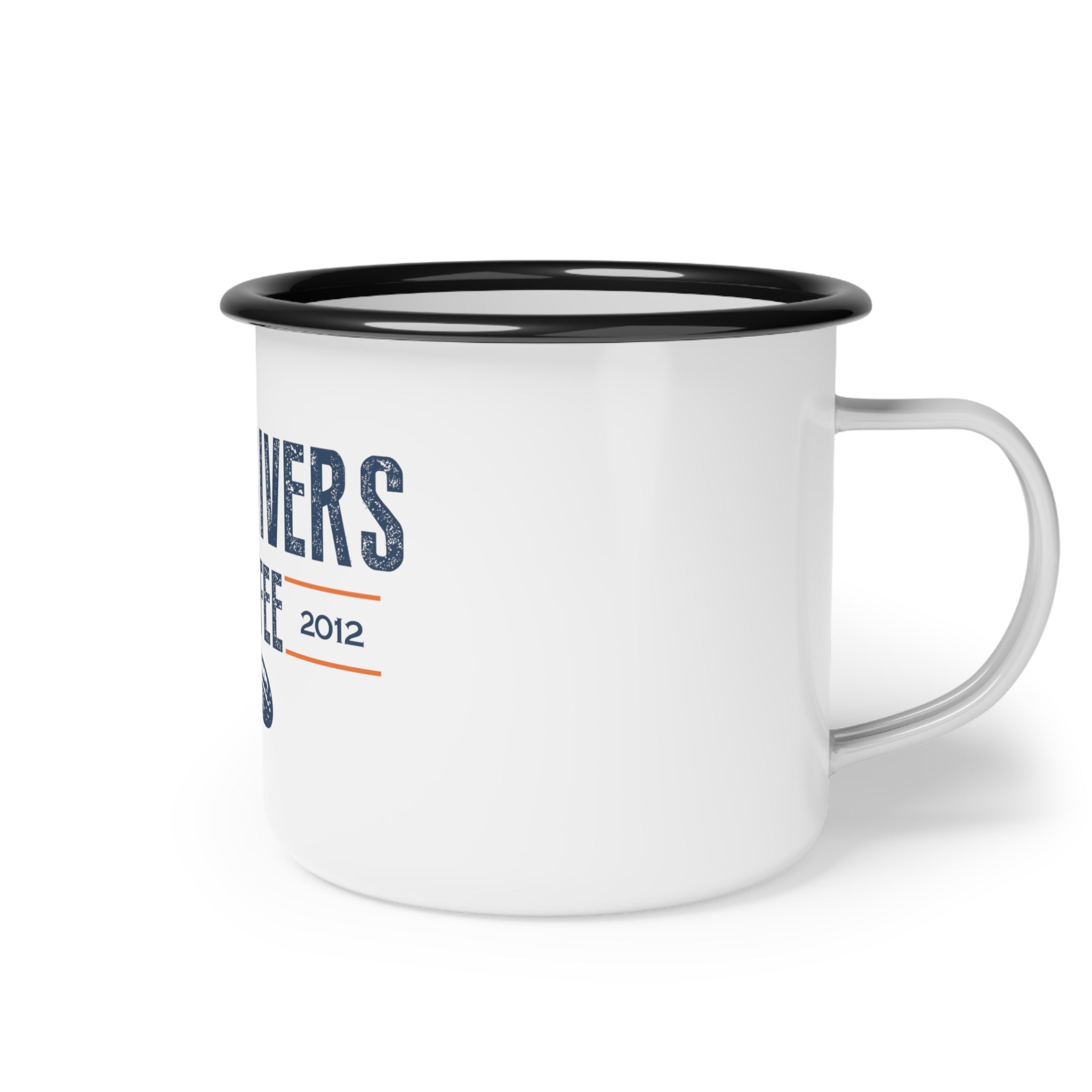 Two Rivers Coffee Enamel Mug
