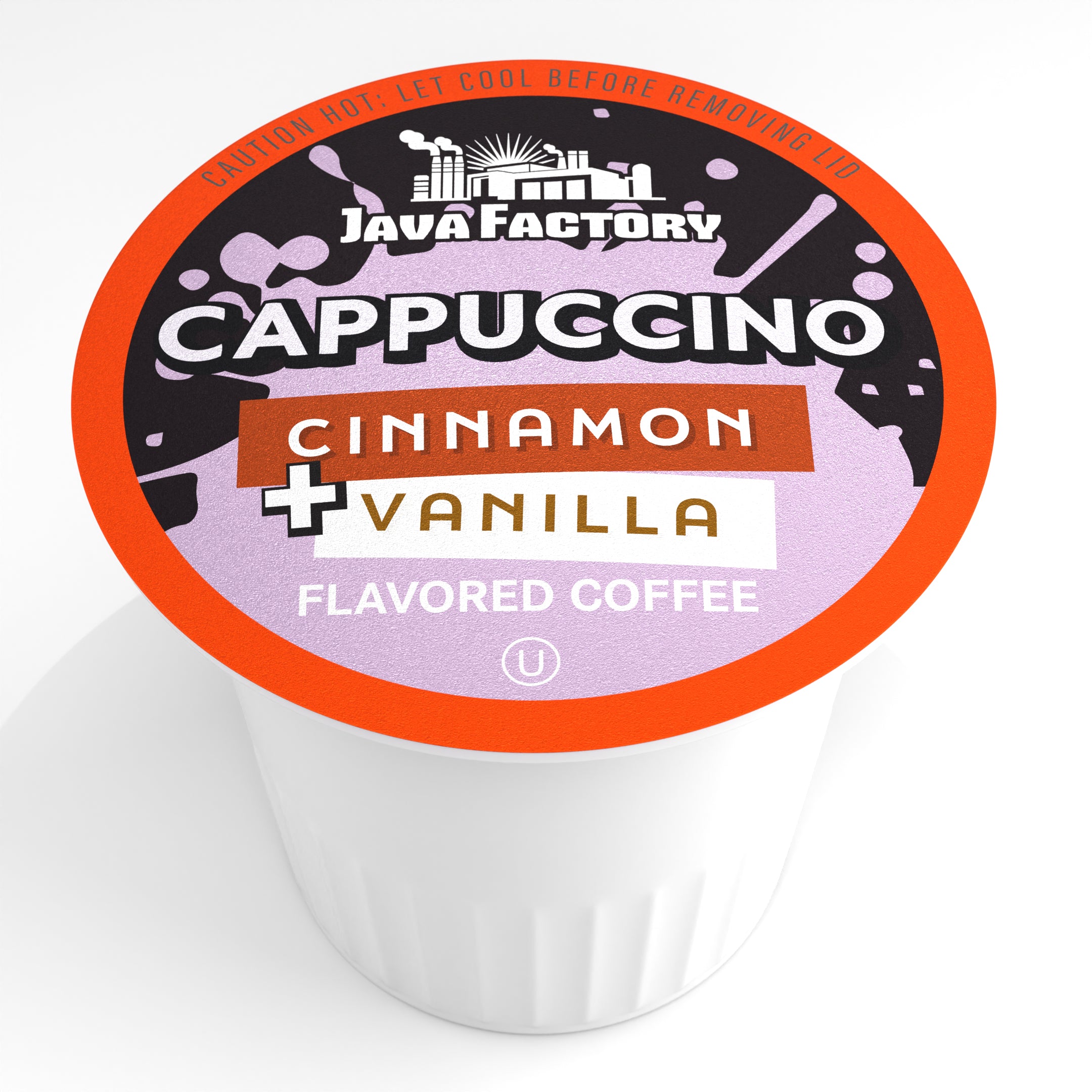 Java Factory Roasters Vanilla Cream and Cinnamon Coffee Pods - Two ...