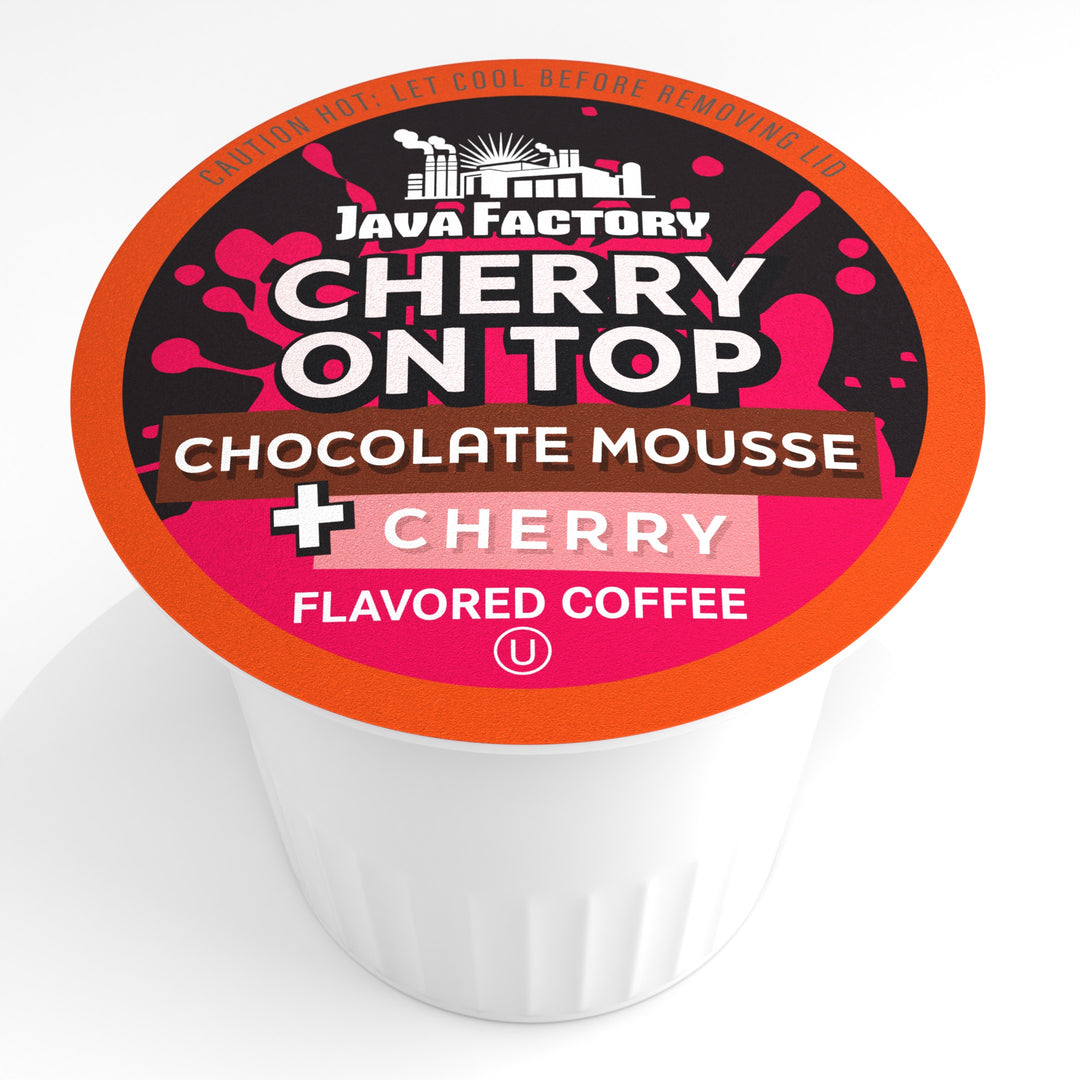 Java Factory Coffee Cherry On Top Flavored Coffee Pods - Two