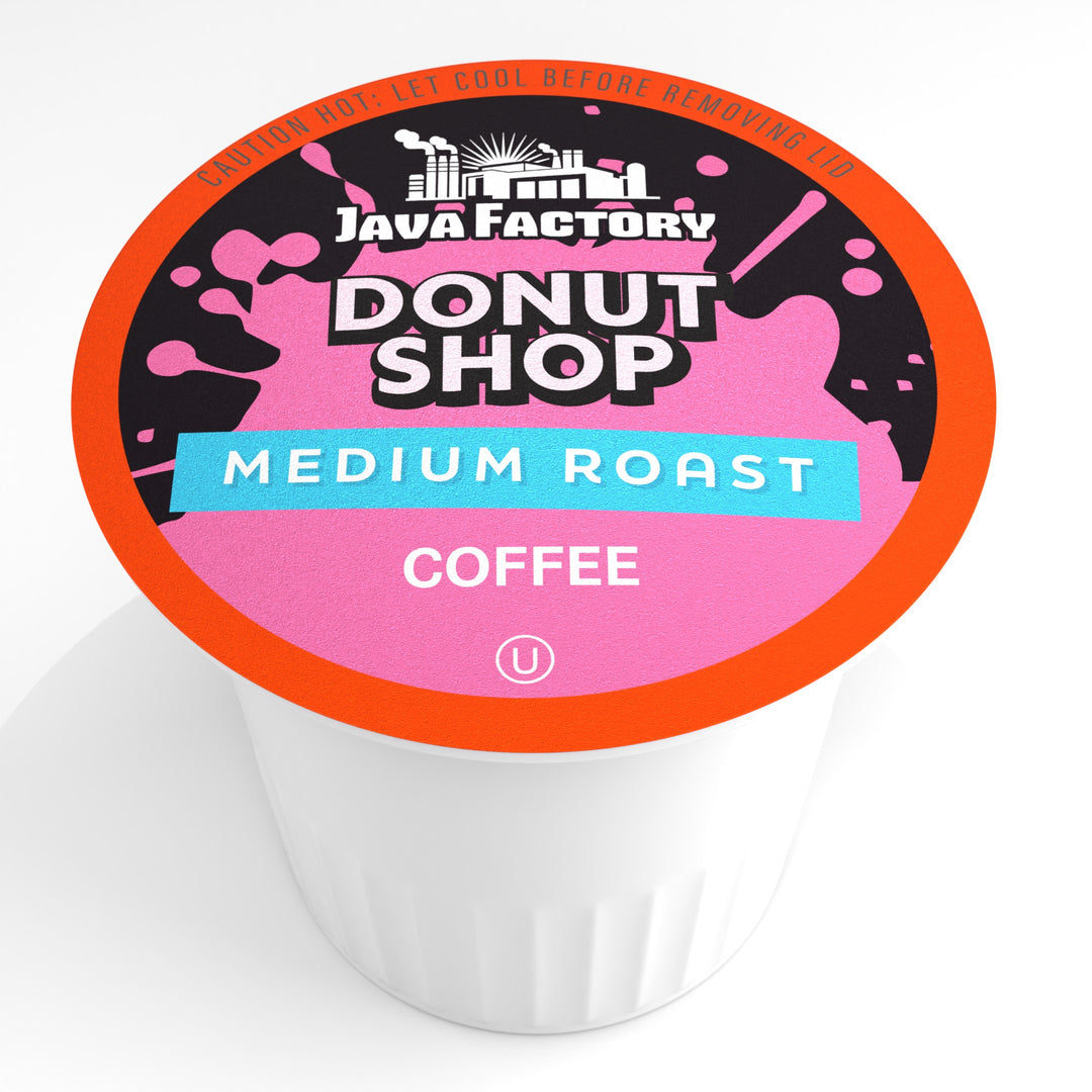 Java Factory Roasters Donut Shop Coffee Pods - Two Rivers Coffee