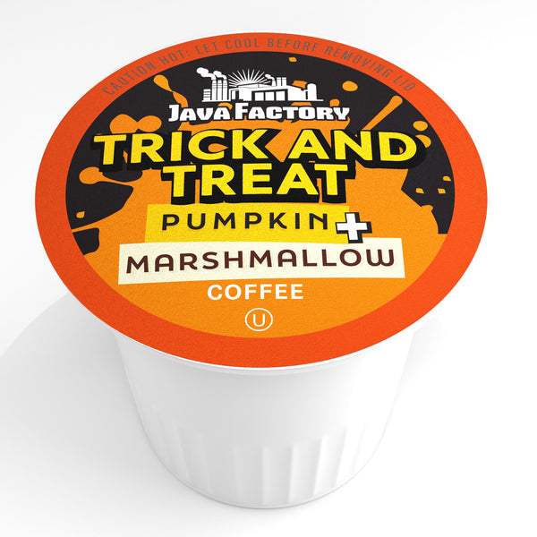 カフェモカ ＊7/31×2 ＊5/31 1 Java Factory Trick & Treat Halloween Flavored Coffee Pods - Two