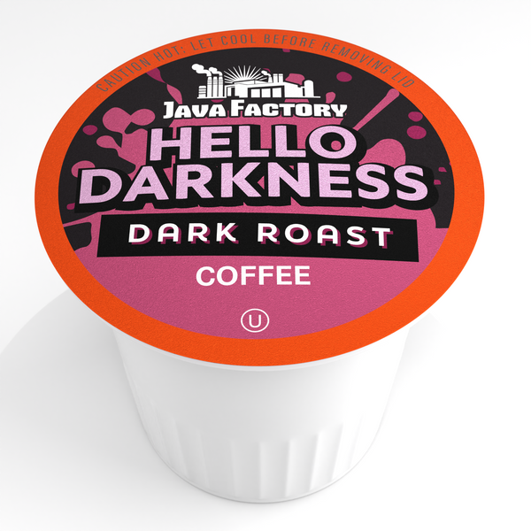 Java Factory Dark & Handsome Single Serve Coffee Pods - Two Rivers