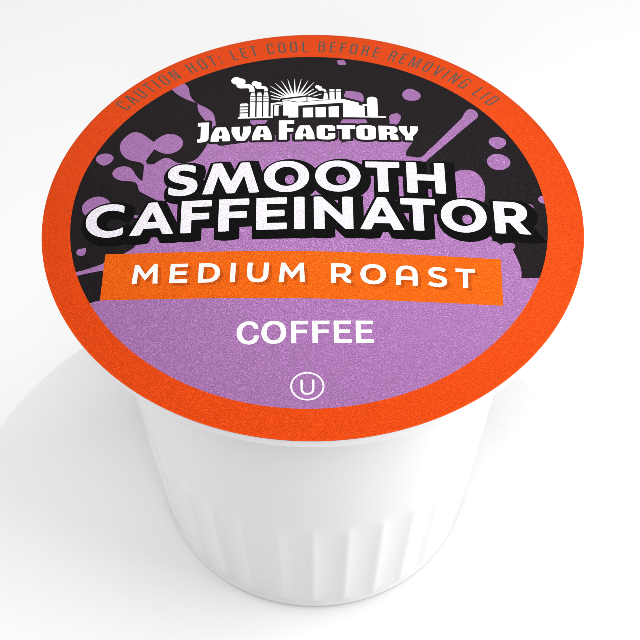Java Factory Smooth Caffeinator Single Serve Coffee Pods - Two