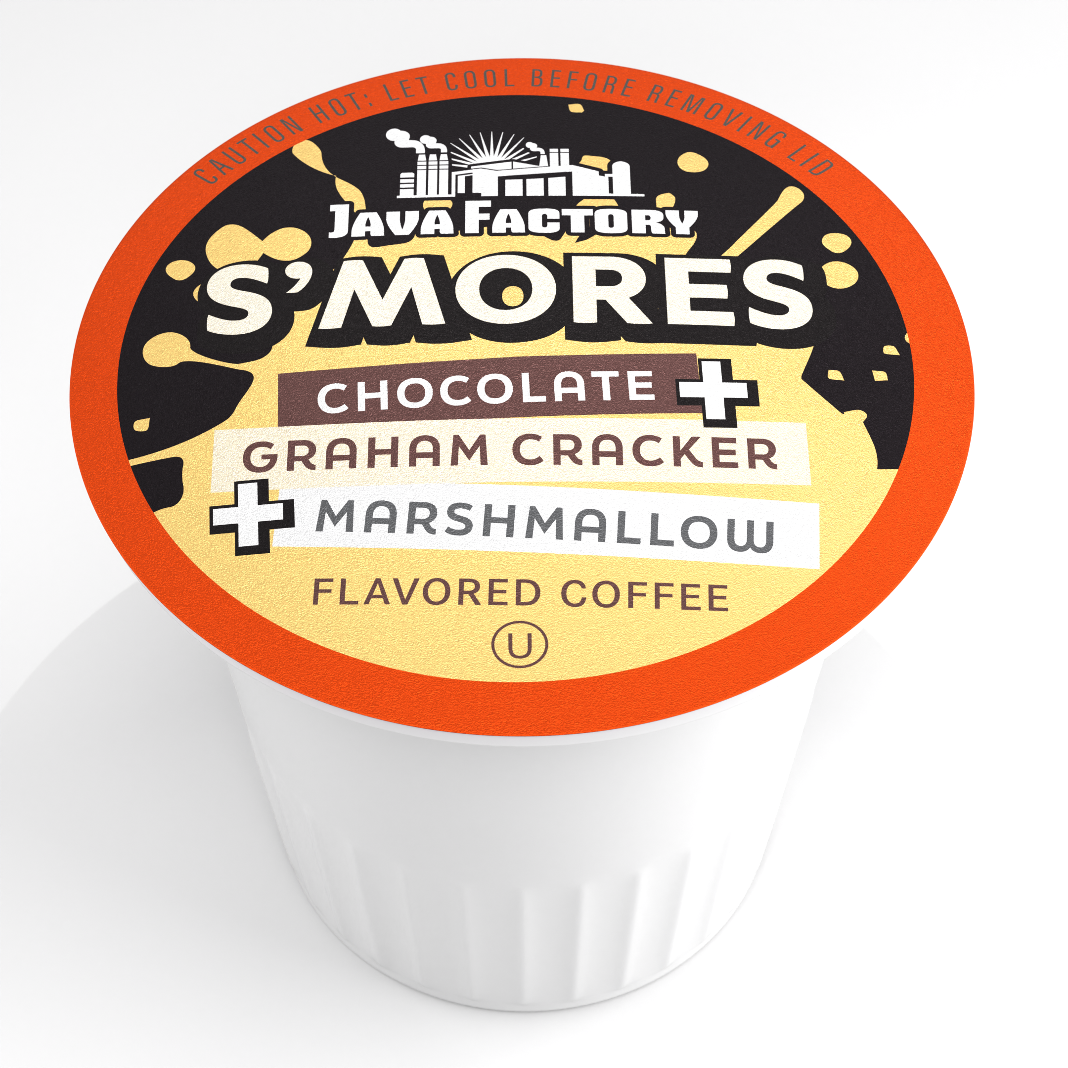 Java Factory Roasters S'Mores Coffee Pods - Two Rivers Coffee Direct