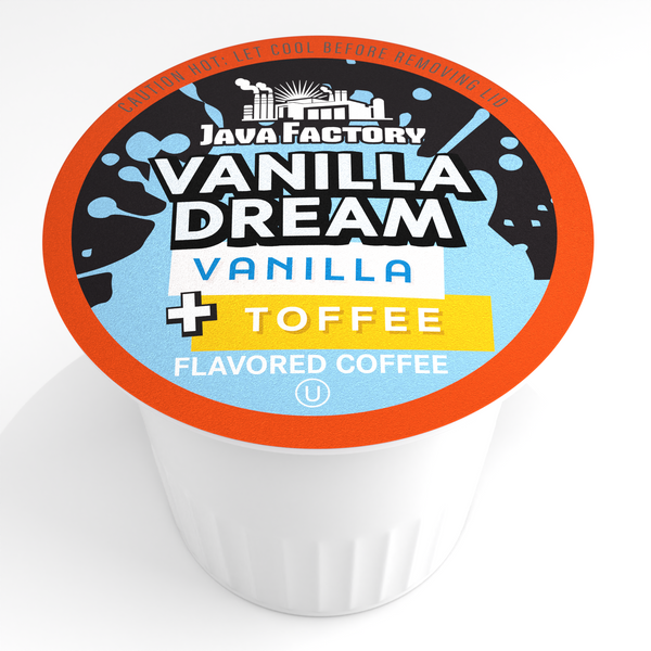 Java Factory Vanilla Dream Single Serve Coffee Pods - Two Rivers