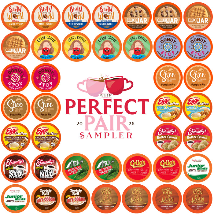 Perfect Pair Valentine's Day Sampler - Seasonal Pod Variety Pack- LIMITED EDITION