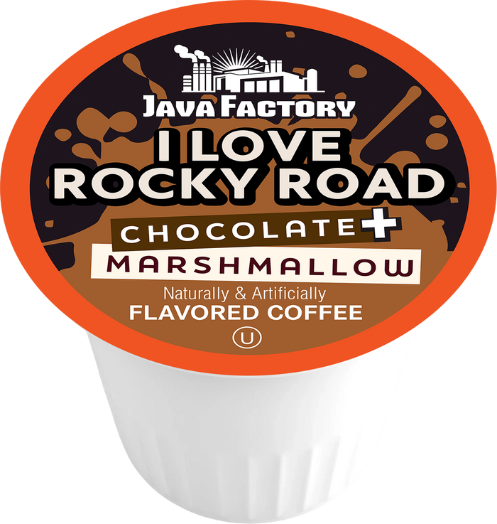 Java Factory Coffee I Love Rocky Road