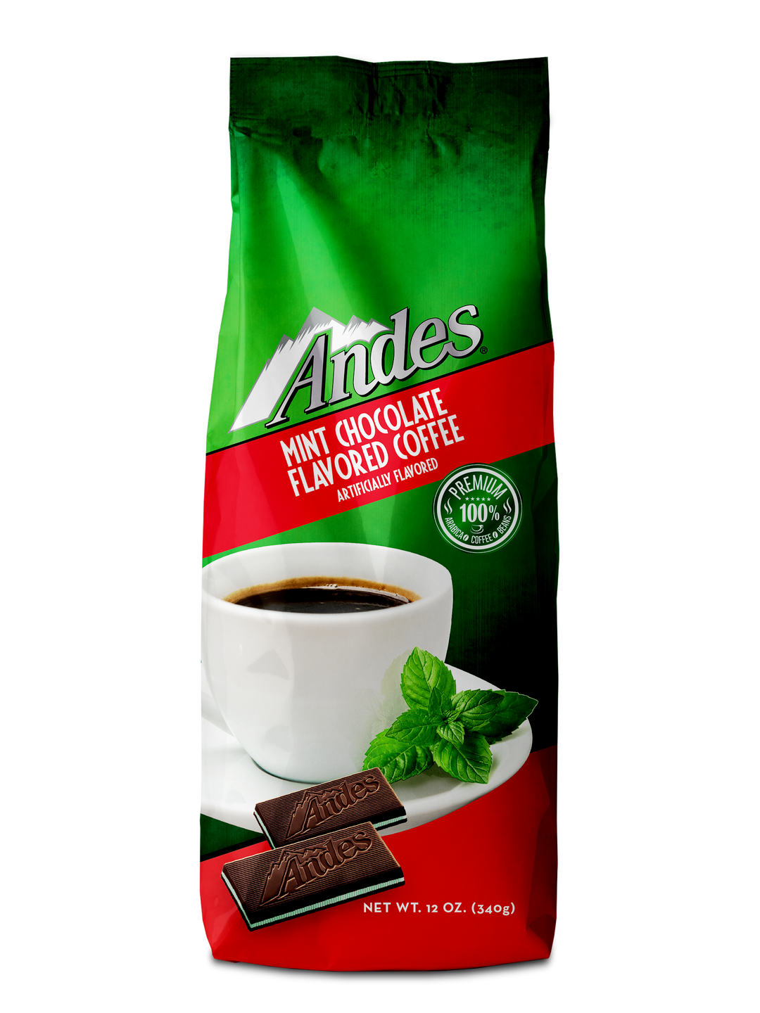 Andes Mint Chocolate Coffee Ground Coffee - 12oz - Two Rivers