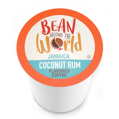 Bean Around The World American Jamaican Coconut Rum Coffee Pods