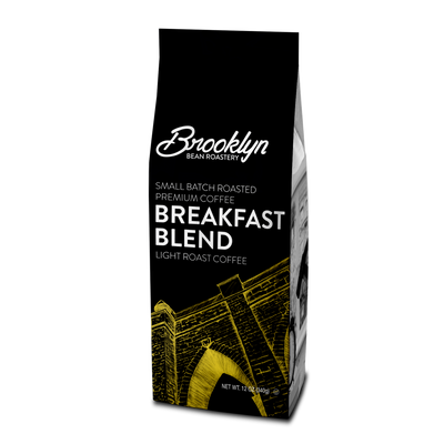 Brooklyn Beans Breakfast Blend Ground Coffee - 12oz Bag
