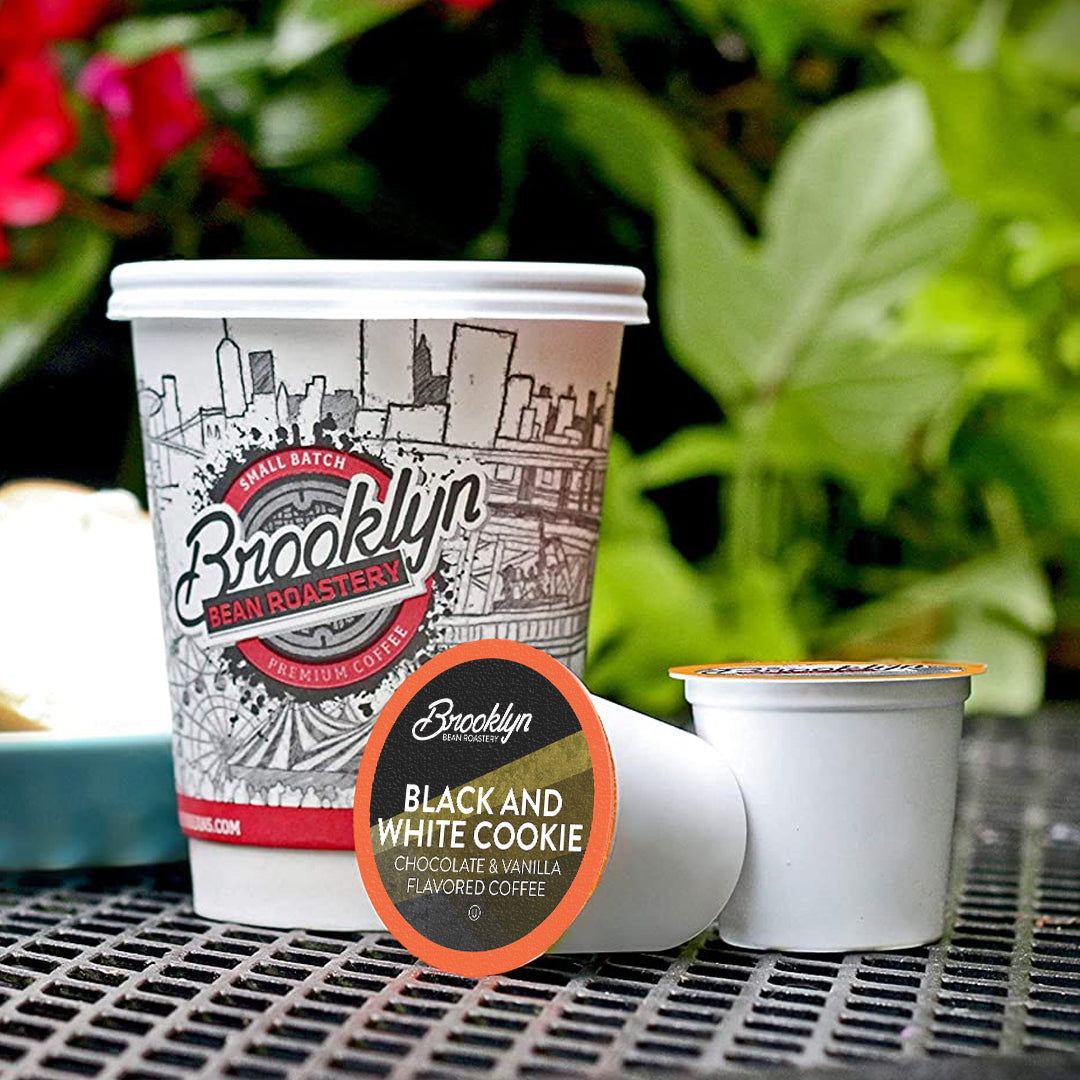 Brooklyn Beans Black and White Cookie 2.0 K-Cup Coffee Pods, 40-Count