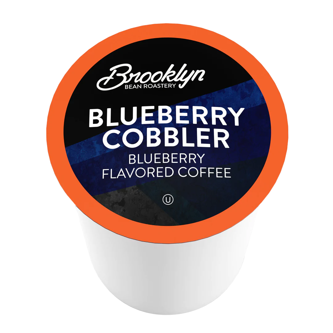 Brooklyn Beans Blueberry Cobbler Coffee Pods - Two Rivers Coffee Direct Brooklyn Beans Blueberry Cobbler Coffee Pods - Two Rivers Coffee Direct