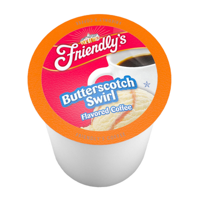 Friendly's Butterscotch Swirl Coffee Pods