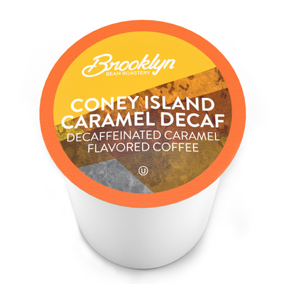 Brooklyn Beans Coney Island Caramel Decaf Coffee Pods