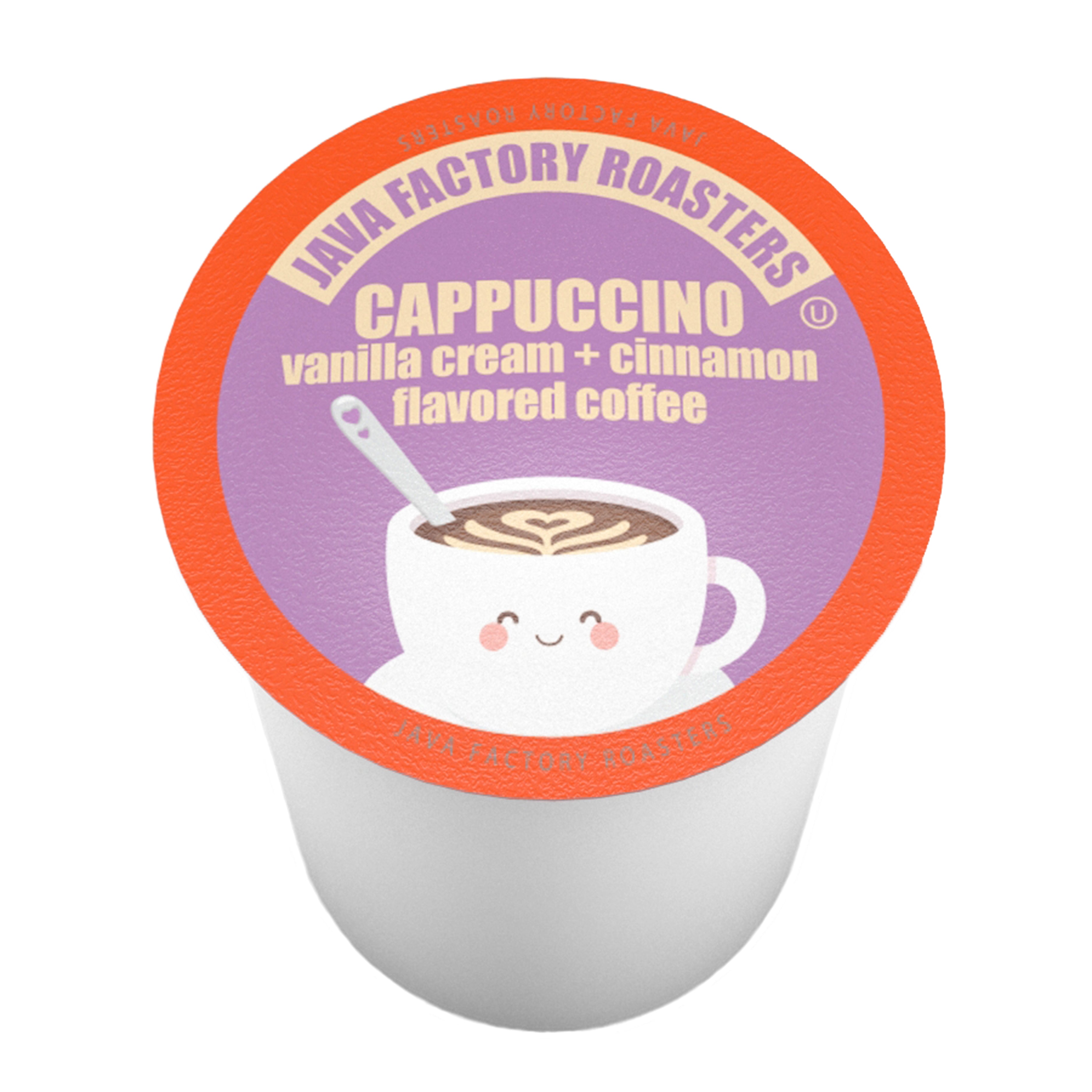 Java Factory Roasters Vanilla Cream and Cinnamon Coffee Pods - Two ...