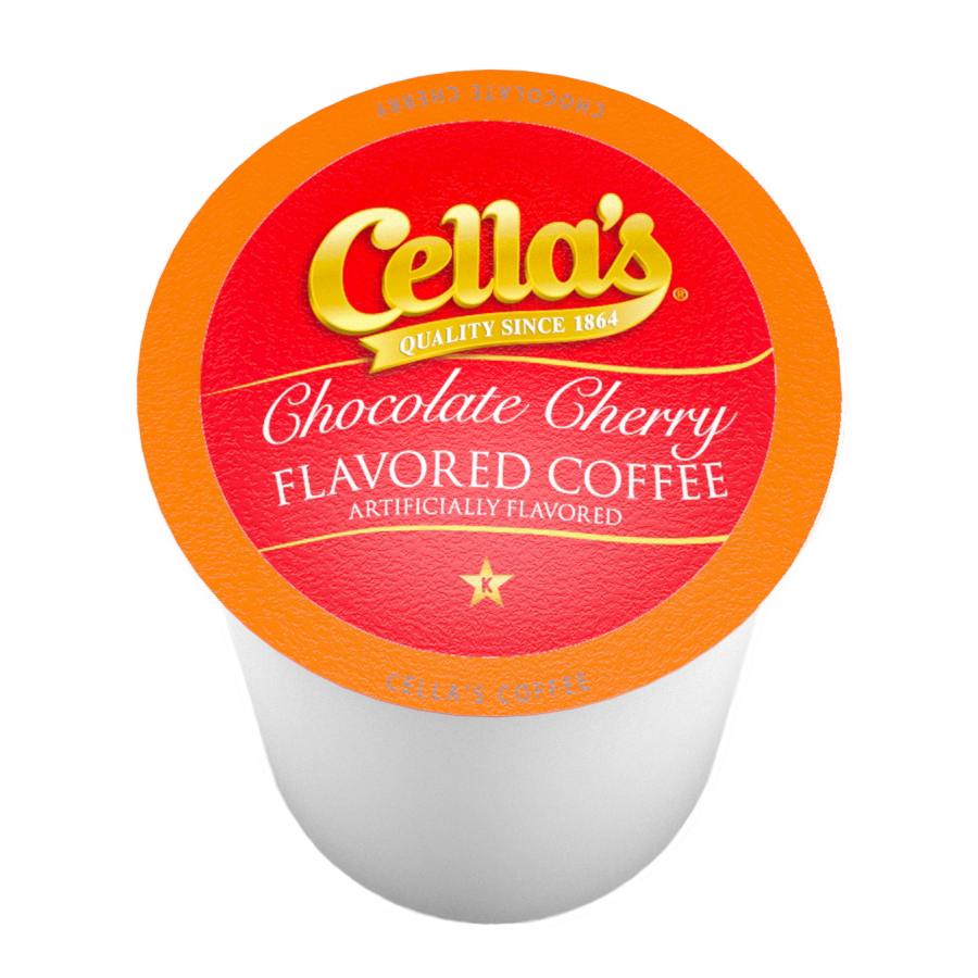 Cella's Chocolate Cherry Coffee Pods