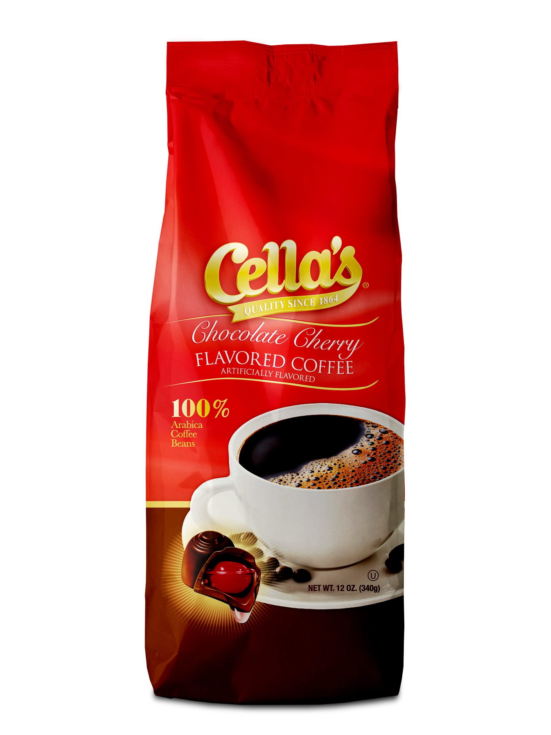 Cella's Chocolate Cherry Ground Coffee - 12oz