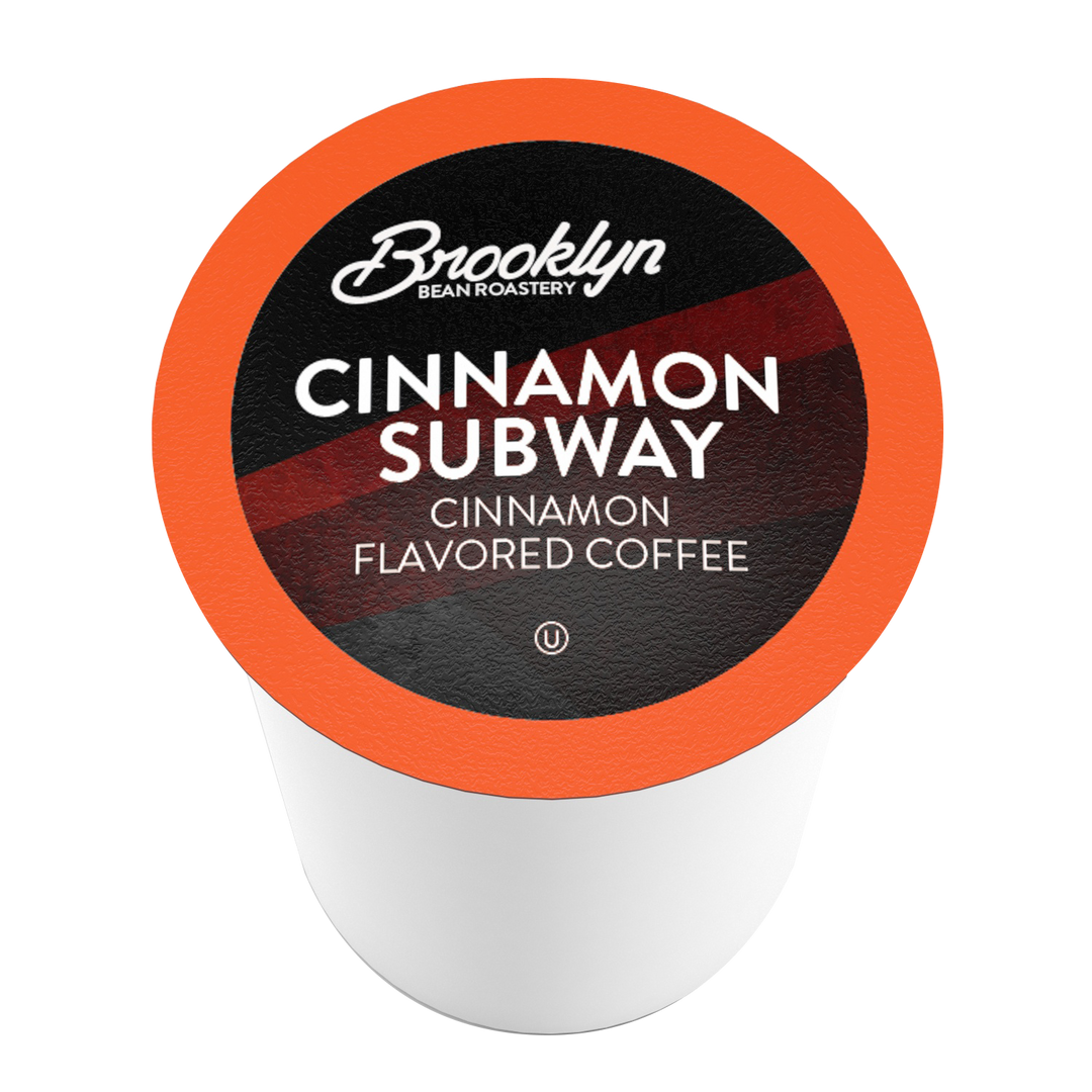 Brooklyn Bean Cinnamon Subway Coffee Pods - Two Rivers Coffee Direct