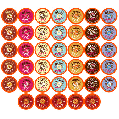 Donut Stop Donut Assorted Donut Coffee Pods Variety Pack