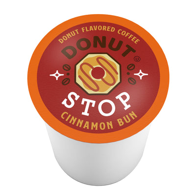 Donut Stop Cinnamon Bun Coffee Pods