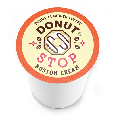 Donut Stop Boston Cream Coffee Pods