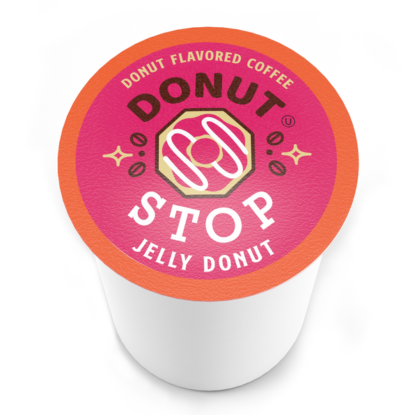 Donut Stop Jelly Donut Coffee Pods