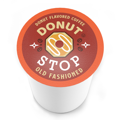 Donut Stop Old Fashioned Donut Coffee Pods