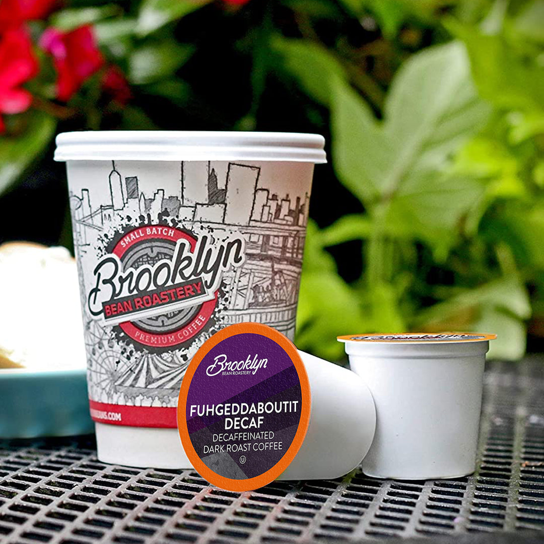 Brooklyn Beans Fuhgeddaboutit Decaf Coffee Pod - Two Rivers