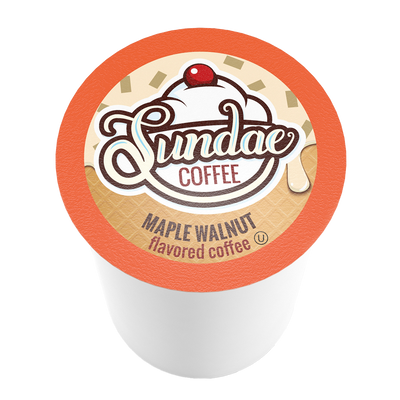 Sundae Ice Cream Maple Walnut Coffee Pods