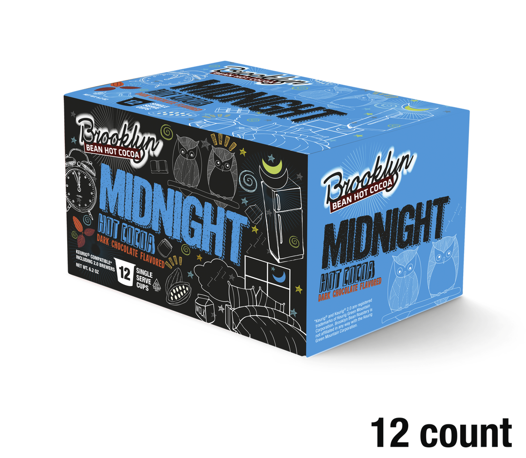 Brooklyn Midnight Single Serve Hot Cocoa Pods - Two Rivers Coffee