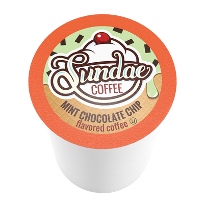 Sundae Ice Cream Mint Chocolate Chip Coffee Pods