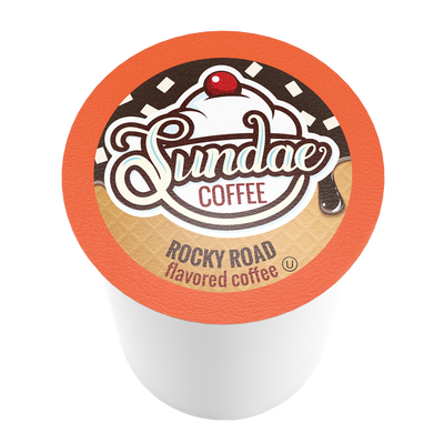 Sundae Ice Cream Rocky Road Coffee Pods