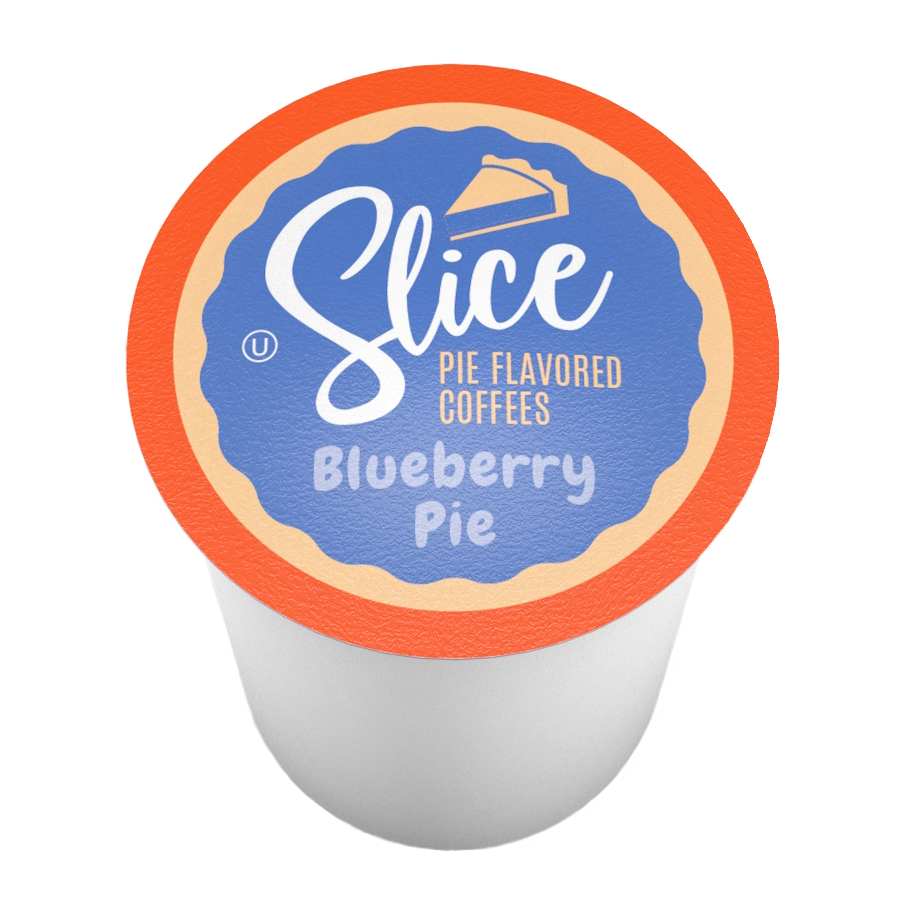 Slice Flavored Coffee Pods for Keurig 2.0 Brewers, Blueberry Pie, 40 Count