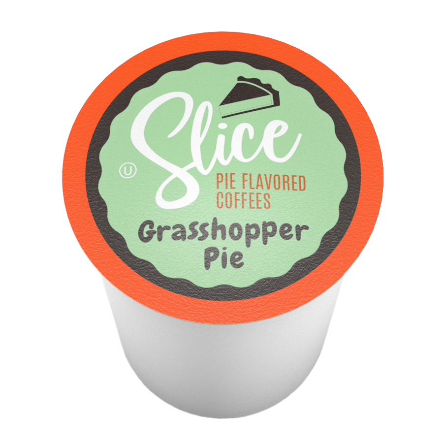 Slice Grasshopper Pie Coffee Pods