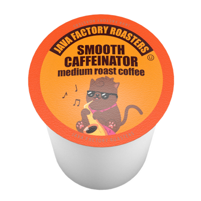 Java Factory Smooth Caffeinator Coffee Pods