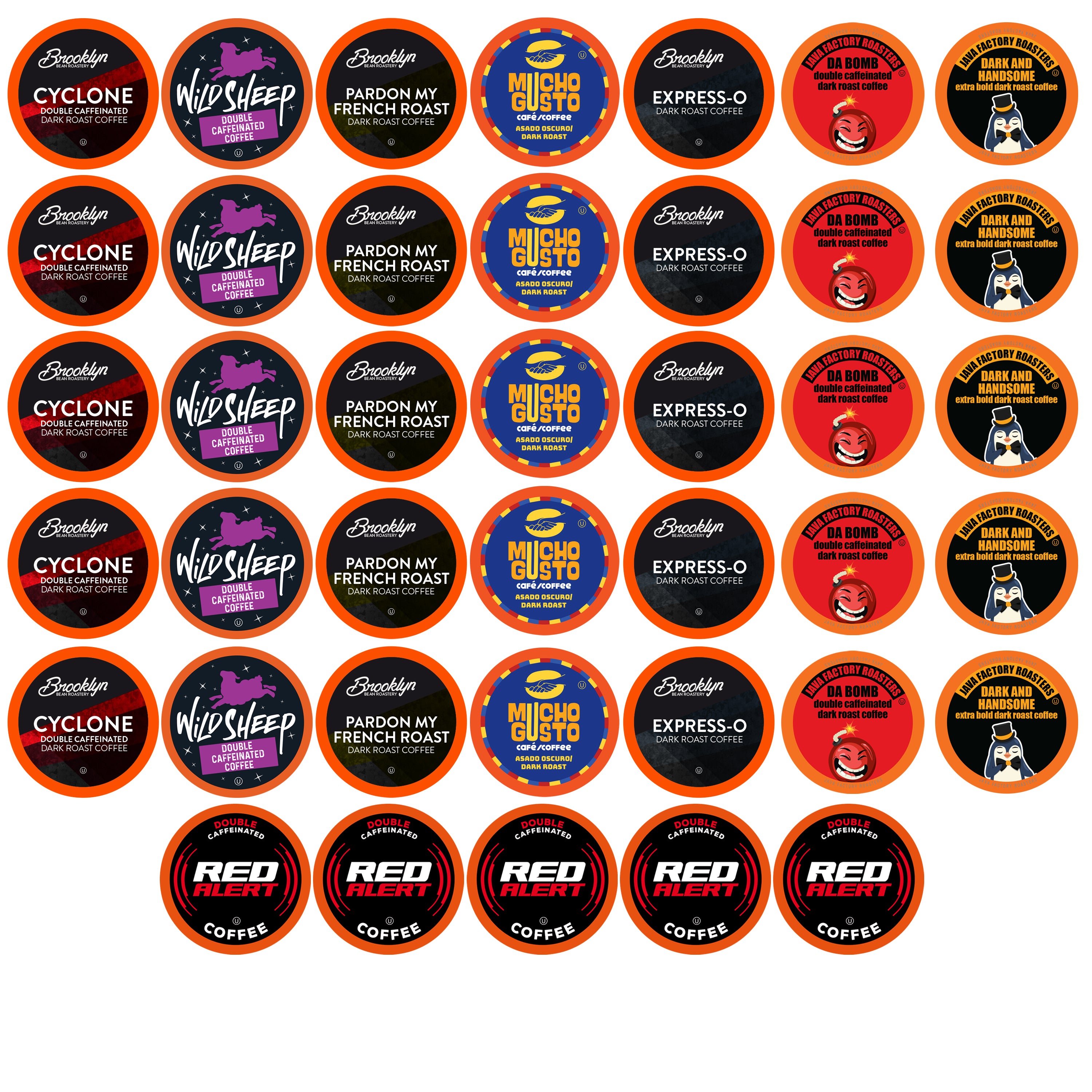 Extra Strong Coffee Pods