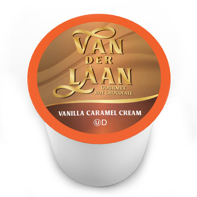 Van Der Laan Vanilla Caramel Cream Gourmet Dutch Hot Chocolate