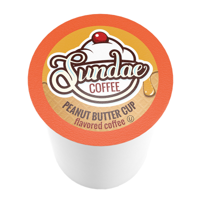 Sundae Ice Cream Peanut Butter Cup Coffee Pods