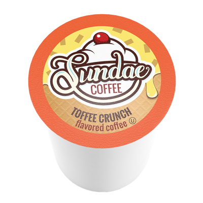 Sundae Ice Cream Toffee Crunch Coffee Pods